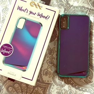 FLASH SALE** Casemate IPhone X mood changing case
